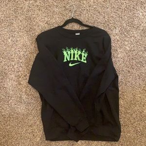 Custom Nike stitched hoodie